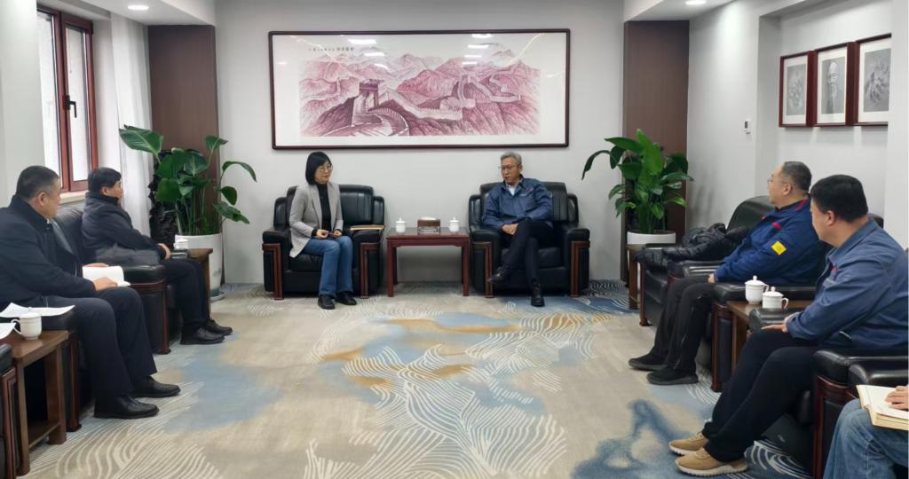 河北大学继续教育学院赴保定钞票纸业有限公司回访交流